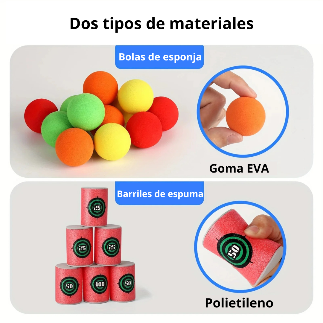 Set Arco + Dianas de Gomaespuma