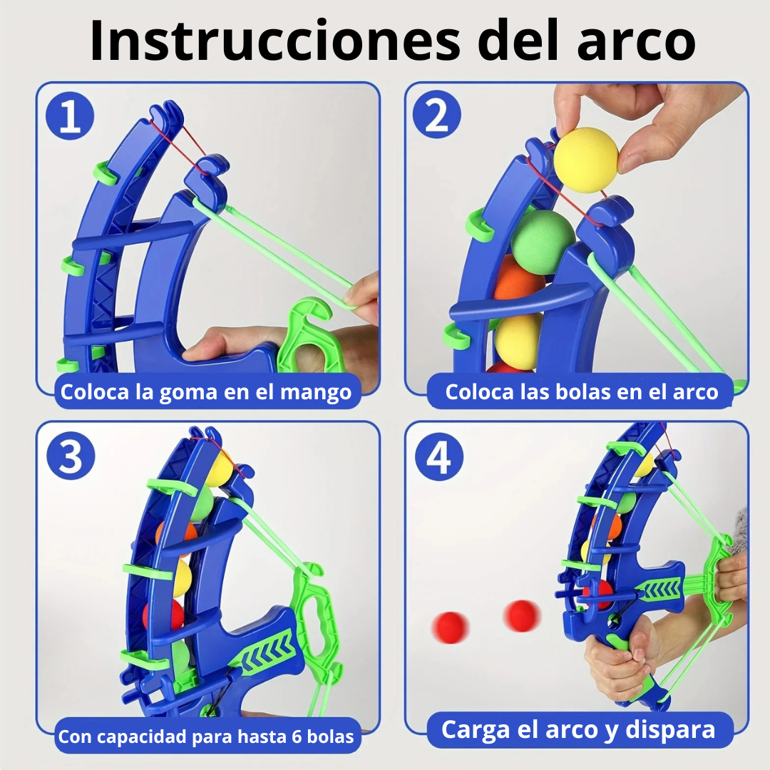 Set Arco + Dianas de Gomaespuma